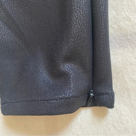 The Limited Black Faux Leather Skinny Jeggings Size 8 - Picture 9 of 14